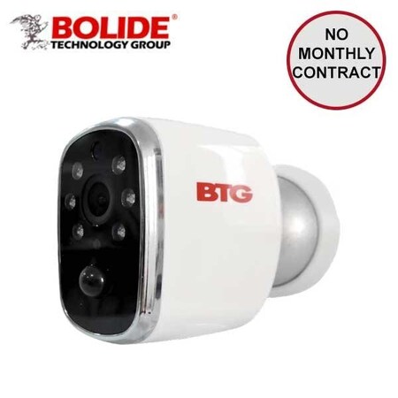 Bolide Wi-Fi IP Camera, 10800P/30FPS, 170 Degree view angle, Stand by Time up to 6 months, IR 15 ft, Wirel BOL-BTG-WIP80P
